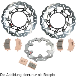 Braking WK Wave Bremsen SET für Suzuki GSX 1300 B-King (08-09)